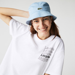 T-SHIRT FEMME SIGLÉ LACOSTE