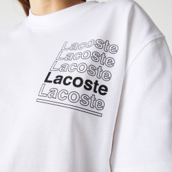 T-SHIRT FEMME IMPRIMÉ LACOSTE