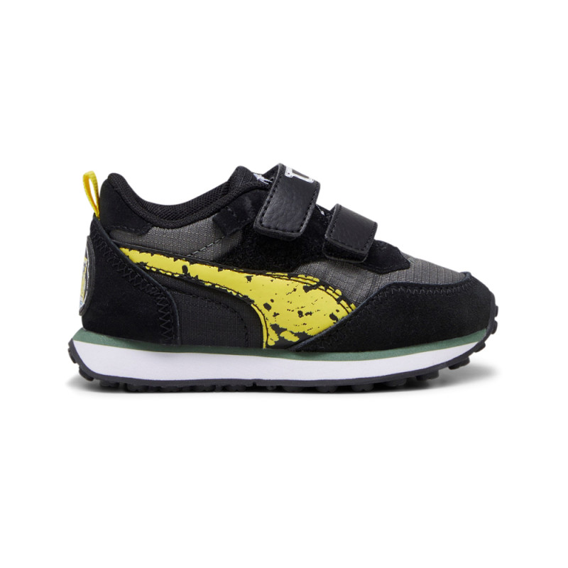 BASKETS PUMA RIDER FV BOB L'ÉPONGE V ENFANTS NOIRES