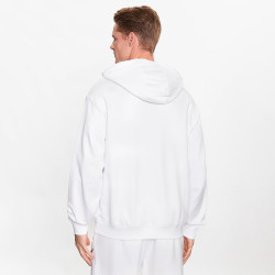 HUGO - Sweat à capuche Relaxed Fit en coton à logo contrastant