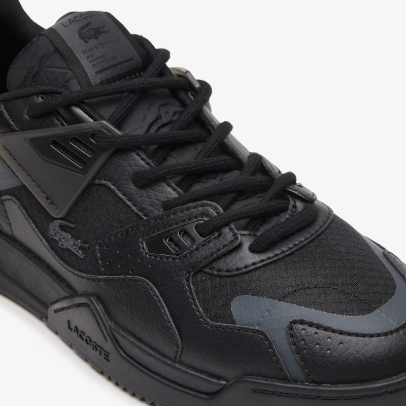 BASKETS LACOSTE NOIRES POUR HOMMES