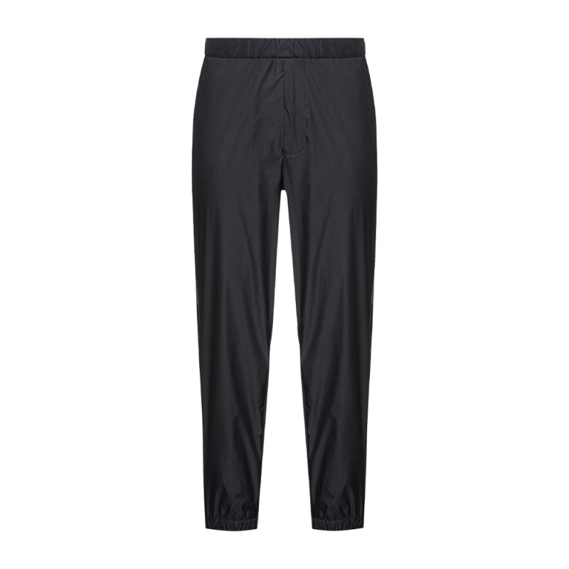 PANTALON NOIR AVEC MOTIFS T_LOTUS BOSS