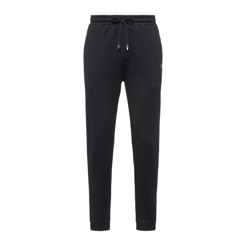 PANTALON NOIR AVEC LOGO EFFET MIROIR HADIKO MIRROR BOSS
