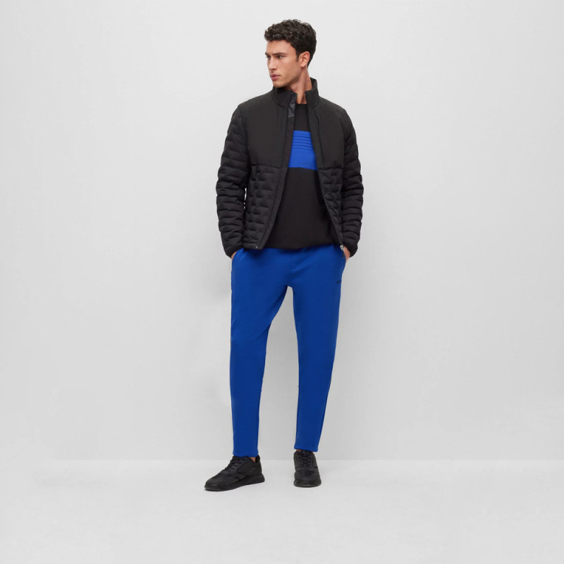 T-SHIRT EN COTON POLYESTER NOIR