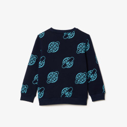 SWEATSHIRT ENFANT LACOSTE BLEU MARINE