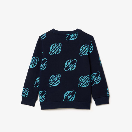 SWEATSHIRT ENFANT LACOSTE BLEU MARINE