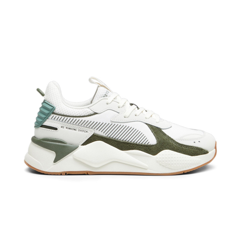 Puma Baskets Puma Rs X Blanche Et Verte Puma Verte Et Blanche