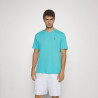 T-SHIRT A COL ROND LACOSTE SPORT BLEU
