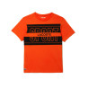 T-SHIRT LACOSTE SPORT REGULAR FIT EN COTON ORANGE