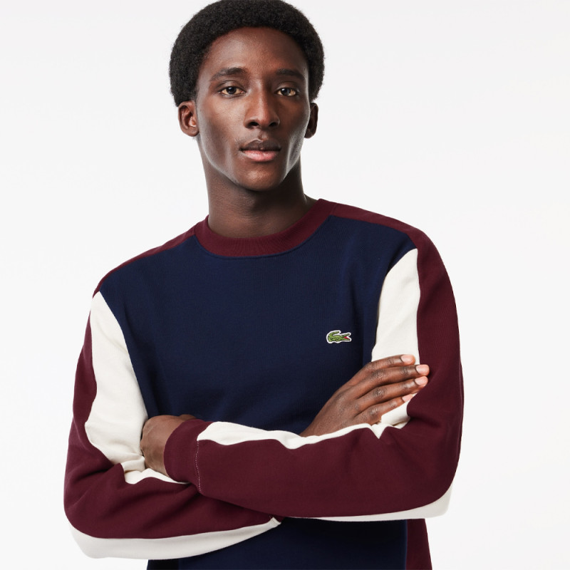 SWEATSHIRT JOGGER EN MOLLETON GRATTÉ