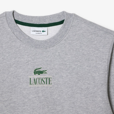 SWEATSHIRT JOGGER LACOSTE GRIS