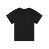T-SHIRT EN COTON NOIR ENFANT