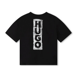 T-SHIRT NOIR HUGO ENFANT