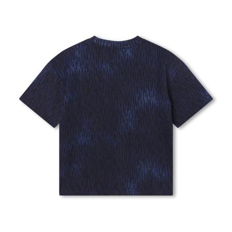 T-SHIRT IMPRIMÉ BLEU HUGO ENFANT
