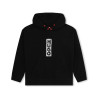 SWEAT À CAPUCHE MOLLETONNÉ NOIR ENFANT HUGO