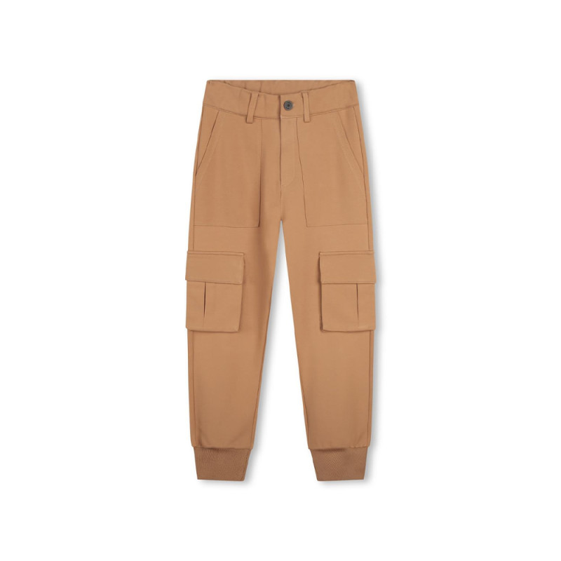 PANTALON MULTI-POCHES MARRON BOSS ENFANT