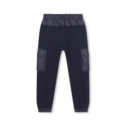 PANTALON DE JOGGING BLEU MARINE
