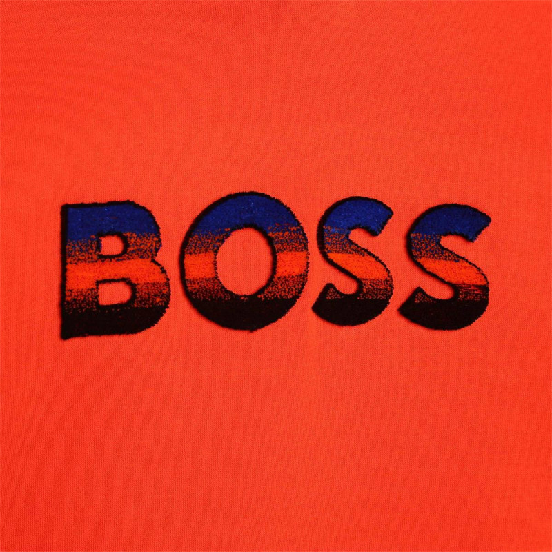 SWEATSHIRT À CAPUCHE AVEC LOGO BRODÉ