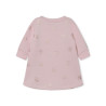 ROBE MOLLETONNÉE ROSE