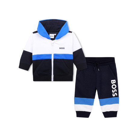 ENSEMBLE DE JOGGING TRICOLORE BOSS BÉBÉ