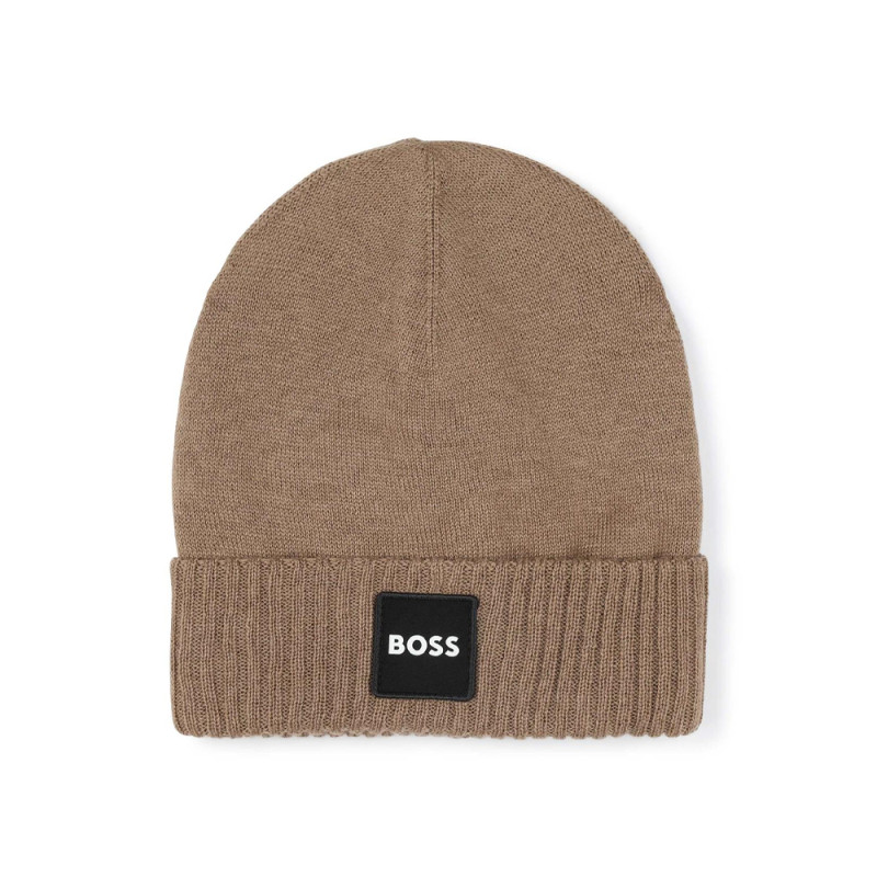 BONNET BOSS ENFANT MARRON