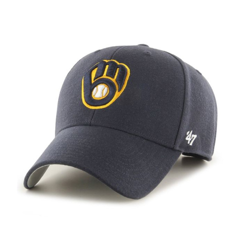 CASQUETTE 47 BRAND MILWAUKEE BREWERS MVP NAVY