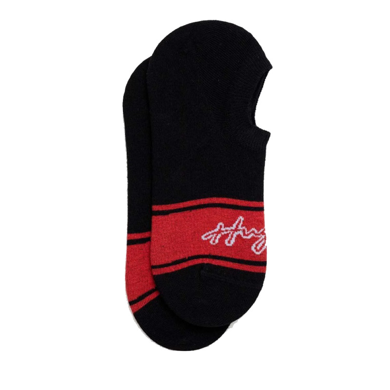 PAIRE DE CHAUSSETTES BASSES NOIRES VARSITY HUGO