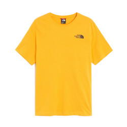 T-SHIRT THE NORTH FACE RED BOX JAUNE