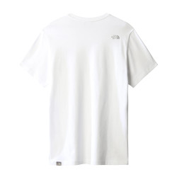 T-SHIRT CITY STANDARD TEE BLANC THE NORTH FACE