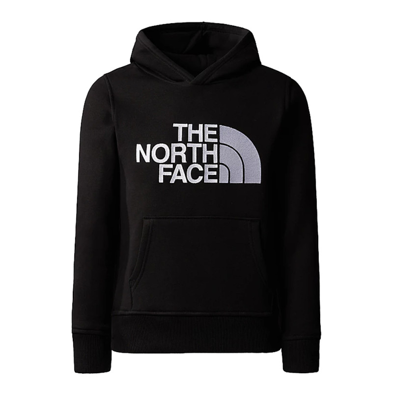 SWEAT À CAPUCHE NOIR ENFANT DREW PEAK THE NORTH FACE