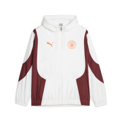 VESTE PUMA D'AVANT MATCH ANTHEM 23/24 MANCHESTER CITY BLANCHE