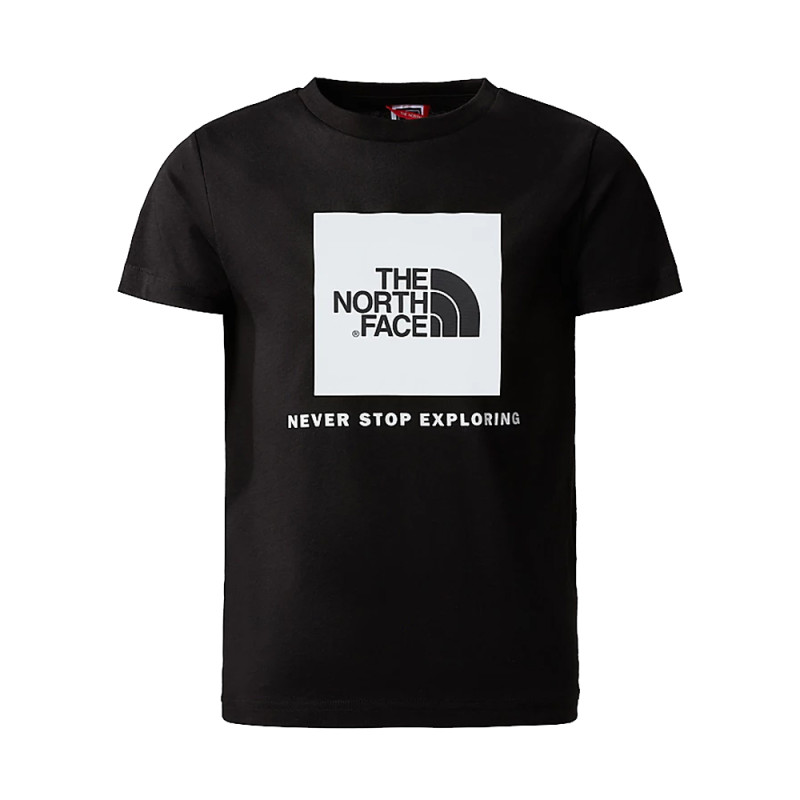 T-SHIRT ENFANTS REDBOX THE NORTH FACE NOIR