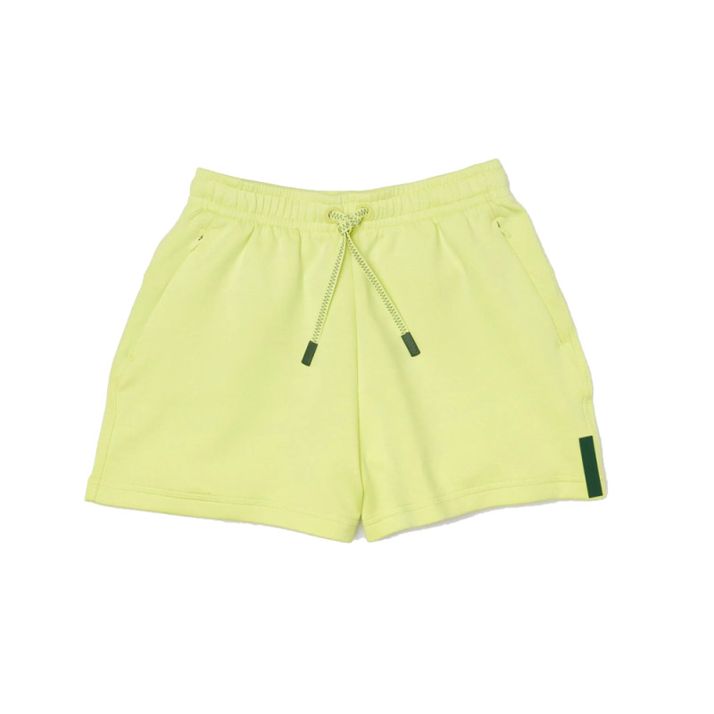 Short uni Lacoste en coton mélangé stretch