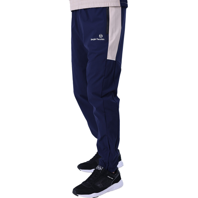 PANTALON SERGIO TACCHINI OPEN BLEU MARINE ET BEIGE