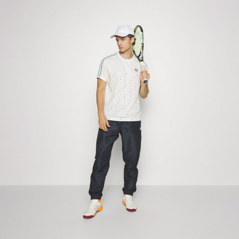 PANTALON NOIR ET VERT