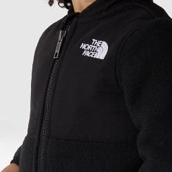 DETAIL LOGO THE NORTH FACE BLANC