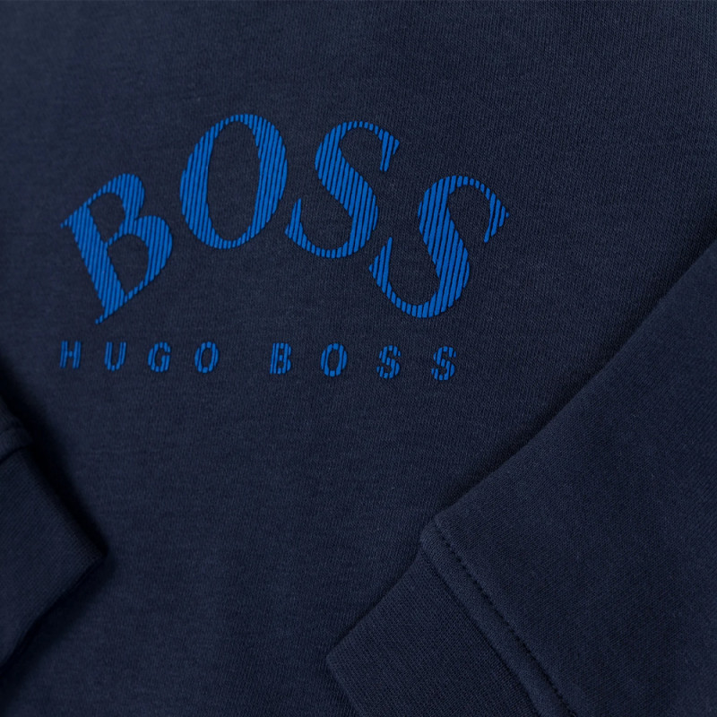 SWEATSHIRT AVEC LOGO BLEU