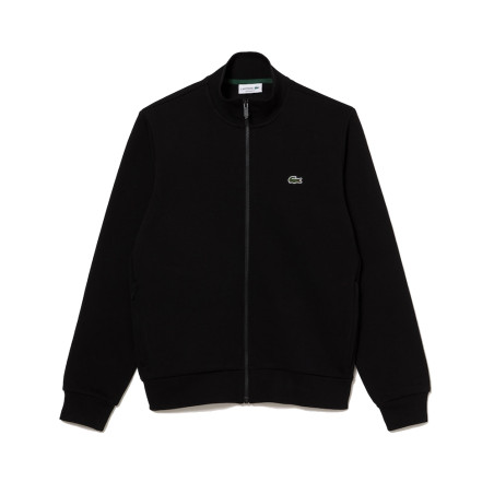 SWEATSHIRT JOGGER ZIPPE HOMME REGULAR FIT LACOSTE EN MOLLETON GRATTE