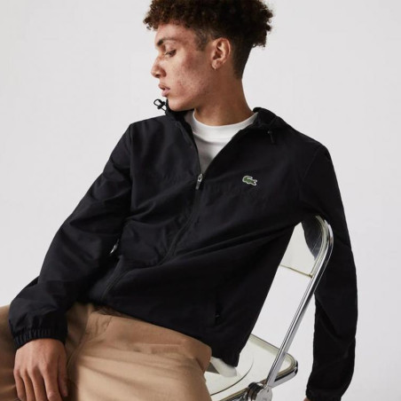 Veste Lacoste noire mi saison