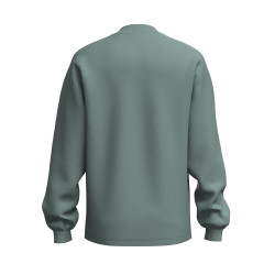 T-SHIRT HUGO RELAXED FIT VERT À MANCHES LONGUES ET LOGO IMPRIMÉ DAPOSO