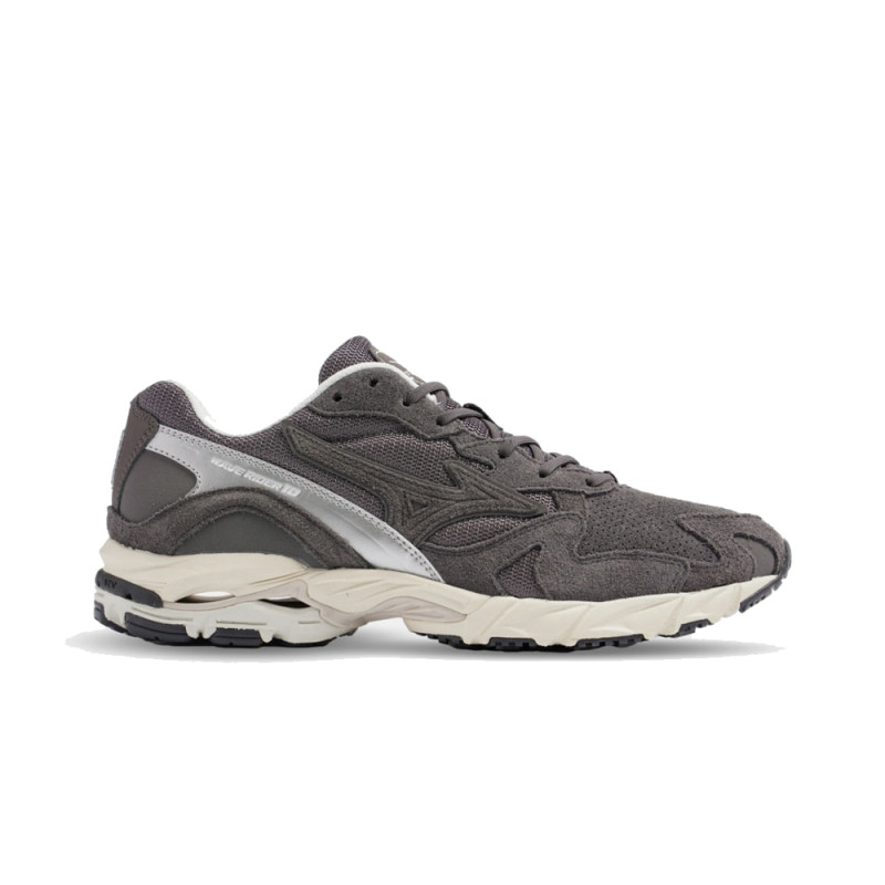 BASKETS MIZUNO WAVE RIDER 10 GRIS FONCÉ