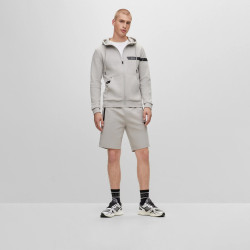 SWEAT À CAPUCHE ZIPPÉ GRIS