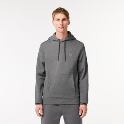 SWEATSHIRT À CAPUCHE HOMME LACOSTE EN COTON BIOLOGIQUE GRIS