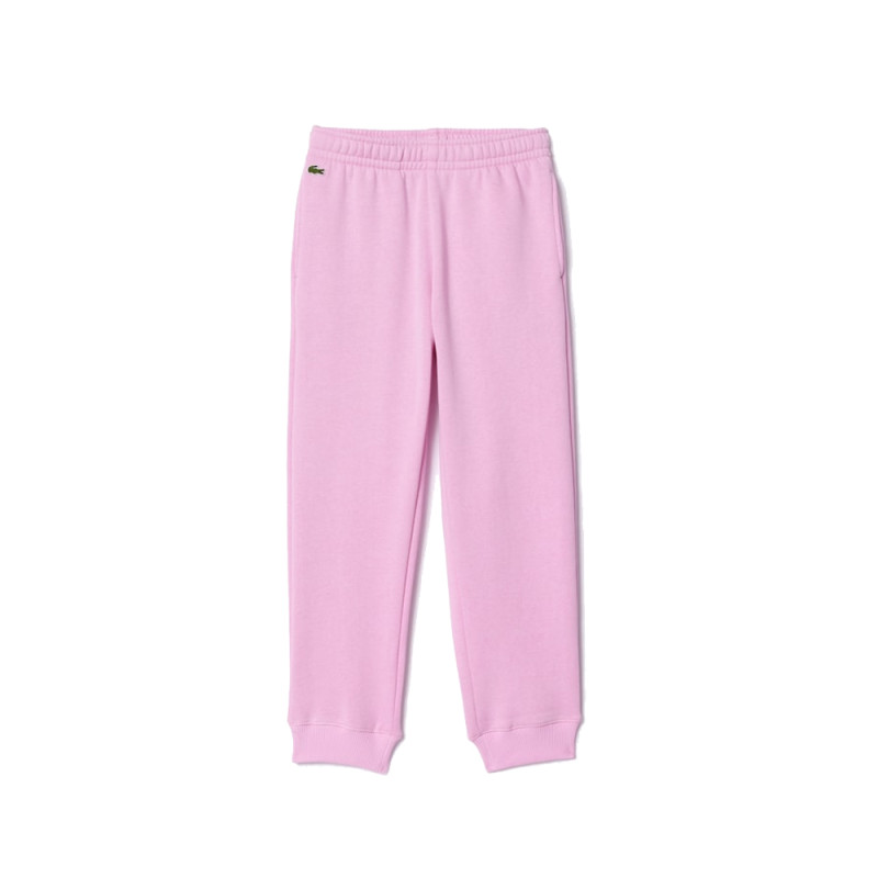 PANTALON DE SURVÊTEMENT COLOR BLOCK ROSE BONBON LACOSTE ENFANTS