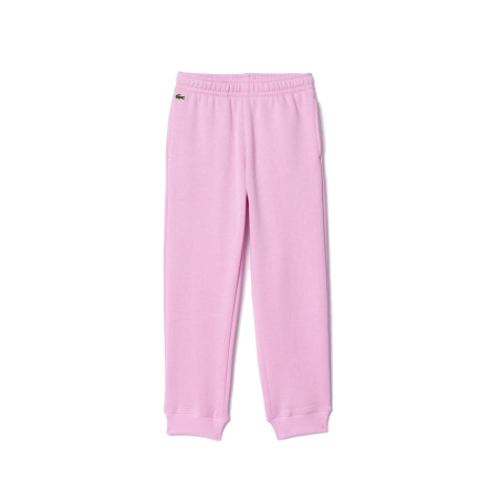 PANTALON DE SURVÊTEMENT COLOR BLOCK ROSE BONBON LACOSTE ENFANTS