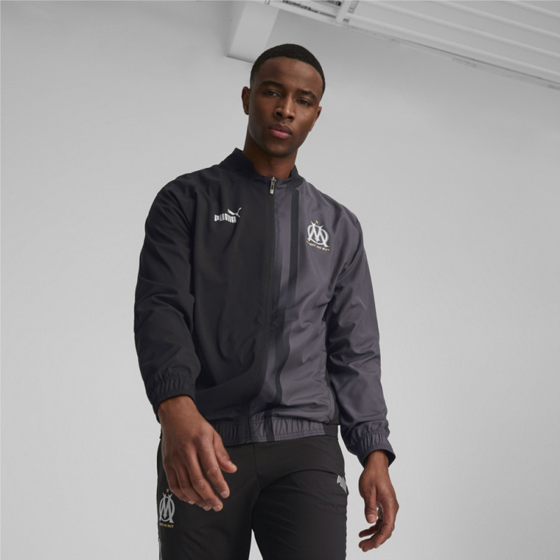 Veste Puma D'avant-match 23/24 Olympique de Marseille Chez DM'Sports