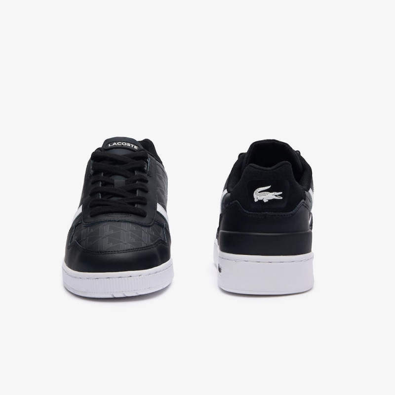 Baskets Lacoste T-clip en cuir imprimé Chez DM'Sports