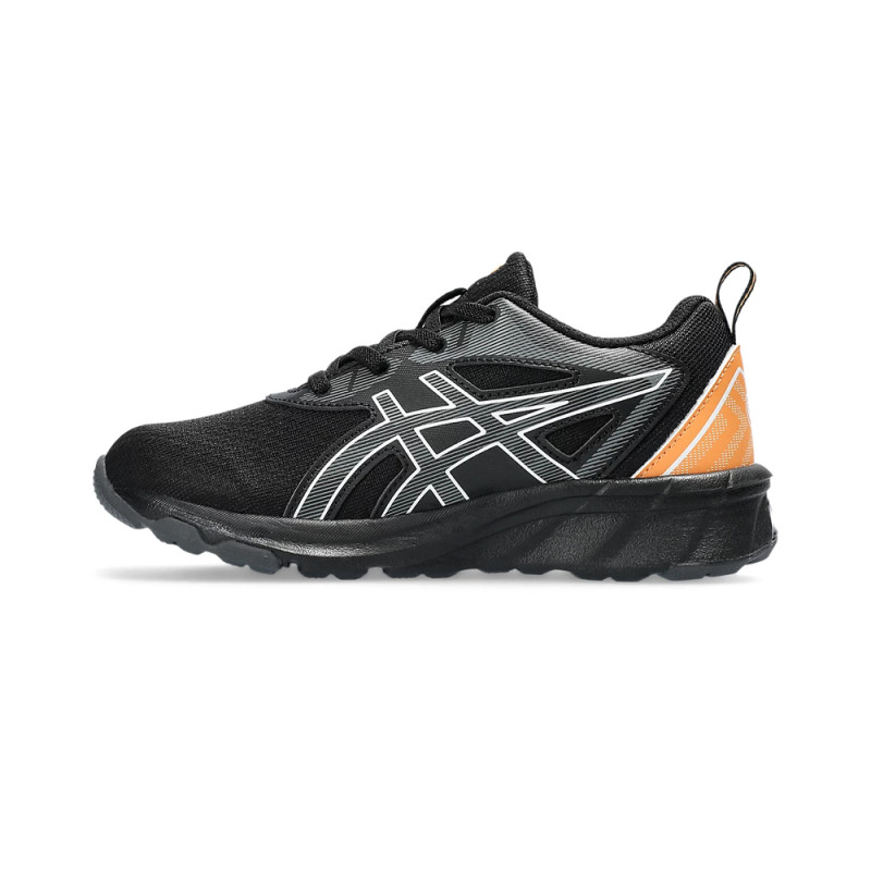 Baskets Asics GEL QUANTUM 90 IV PS noires et oranges | DM'Sports