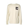 T-SHIRT BEIGE À MANCHES LONGUES THE NORTH FACE L/S FINE