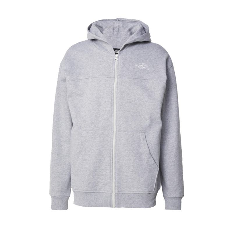 SWEAT À CAPUCHE ZIPPÉ THE NORTH FACE ESSENTIAL FZ GRIS